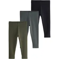 Next Leggings gris foncé / olive / noir