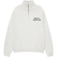 Pull&Bear Pull-over gris clair / noir
