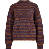 Apricot Pull-over mélange de couleurs
