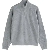 Next Pull-over 'Essential' gris clair