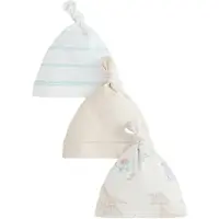 Next Bonnet sable / bleu clair / blanc