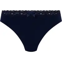 Hunkemoller String 'Lola' bleu marine