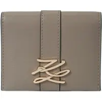 Karl Lagerfeld Porte-monnaies 'K/Autograph' gris