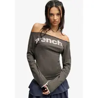Superdry T-shirt 'X Superdry & Co' ivoire / olive