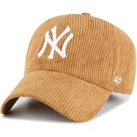 47 Mlb New York Yankees Thick Cord Cap Marron