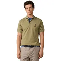 Hackett Hm5600238 Short Sleeve Polo Vert XS Homme