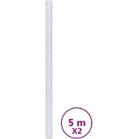 vidaXL Films pour fenêtre 2 pcs dépoli motif de bambou PVC