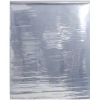 vidaXL Films solaires 5 pcs effet réfléchissant statique argenté PVC