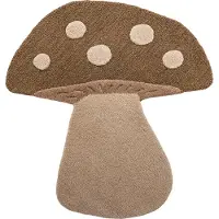 Bloomingville Mini Tapis champignon marron