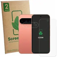 ScreenLeaf Film de protection d'écran, Protection d'écran Écologique, Clear, Anti-Rayures (2 pcs, Google Pixel 11 Pro), Téléphone portable : film de protection, Transparent