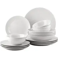 Rosenthal Set 16-pièces / bol à céréales Mesh Blanc 11770-800001-28370