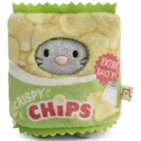 Nici plush toy mouse Nibbli with chip and chips bag costume 8 cm (8 cm)