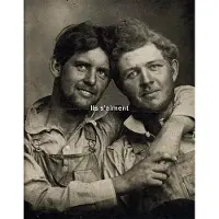 Les Arenes Eds Ils s'aiment - Un siècle de photographies d'hommes amoureux (1850-1950)