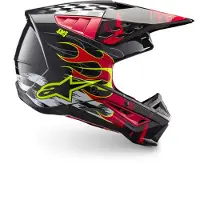 Alpinestars Casque Tout-terrain S-m5 Rash Ece22.06