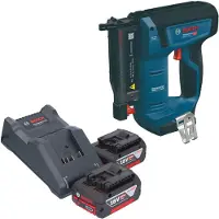 Bosch Cloueuse à bois sans fil GNH 18V-35 18 V 0,6 x 15 - 35 mm sans balais + 2 batteries 4,0 Ah + chargeur