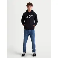 Alpinestars Polaire Ageless V3, noire et blanche, taille 2XL
