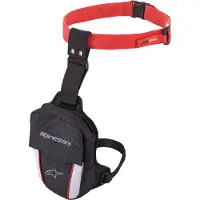 Alpinestars Sac De Cuisse Access Black Red White, Taille: One Size
