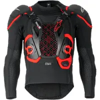 Alpinestars Système Airbag Tech-Air Off-Road Black Red, Taille: XXL