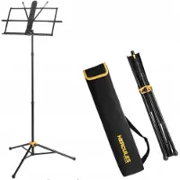 Hercules Stands Hercules BS118B EZ-Glide Music Stand with Carry Bag