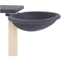 vidaXL Arbre à chat avec colonnes à griffer 82 cm Arbre à grimper Arbre de jeu pour chats
