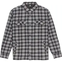 Quiksilver - Chemise confortable en coton - Venture Sherpa Overshirt Black Venture en Coton - Taille XL - Noir