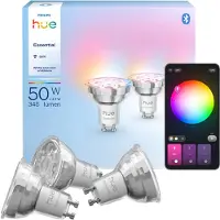 Philips Hue Essential White and Color GU10 Lot de 3