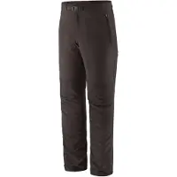 Patagonia - Pantalon d'alpinisme résistant et stretch - M's Terravia Alpine Pants - Reg Black pour Homme en Softshell - Taille 42 FR - Noir