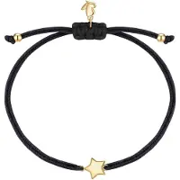 Glanzstücke Bracelet jaune d'or / noir
