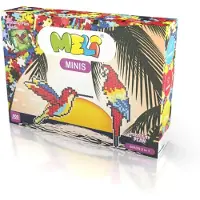 Meli Minis 2-en-1 puzzle-block set - Oiseaux