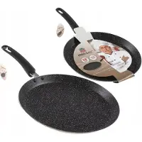 KINGHOFF Casserole Crêpes Marbre 28cm Induction Gaz