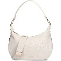 Liu Jo pour femme. AA6133-ES026 Sac demi-lune beige (OSFA), Casuel, Polyester