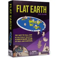 Exploding Kittens : La Terre Plate, pour 2 joueurs ou plus, à partir de 8 ans. Jeu d'équilibre