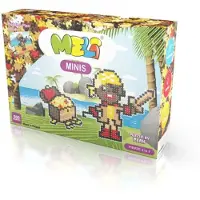 Meli Minis 2-en-1 puzzle-block set - Pirate