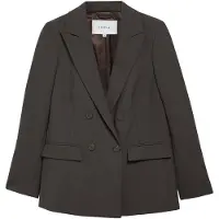 Comma Blazer brun foncé