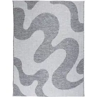 De Onlinewinkelier b.v. Volero - Tapis d'extérieur - Summer Swirl Gris - 160x230cm