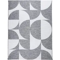 De Onlinewinkelier b.v. Volero - Tapis d'extérieur – Summer Shapes Gris - 160x230cm