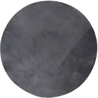 NATURL. Tapis rond à poils courts | Cozy Anthracite | Ø 150cm | Anthracite | Rond | Tapis