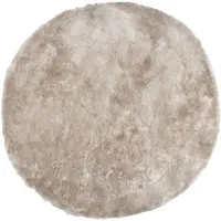 FRAAI Tapis rond à poils longs | Glorious Champagne/Crème | Ø 160cm | Crème | Rond | Tapis