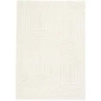 FRAAI Tapis scandinave | Lova Arches Crème | 80x150cm | Crème | Rectangulaire | Tapis