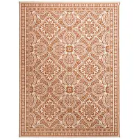 FRAAI Tapis d'extérieur | Summer Oriental Terracotta | 80x150cm | Terracotta | Rectangulaire | Tapis d'extérieur