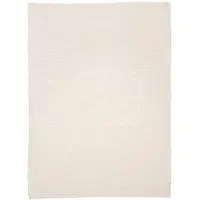 NATURL. Tapis en laine | Feline Blanc | 80x150cm | Blanc | Rectangulaire | Tapis