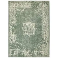 De Onlinewinkelier b.v. Volero - Tapis Vintage - Vert Merveille - 70x140cm
