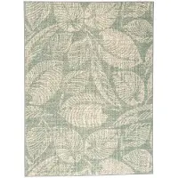 FRAAI Tapis vintage | Wonder Leaves Vert | 140x190cm | Vert | Rectangulaire | Tapis