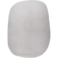 FRAAI Volero - Tapis de Forme Organique - Halo Gris Galet - 80x150cm