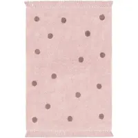 Little Olly Tapis pour chambre d’enfant – Lou Dots Violet | 160x230cm | Violet | Rectangulaire | Tapis enfants