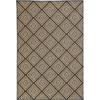 FRAAI Tapis d'extérieur | Brava Noir | 120x170cm | Noir | Rectangulaire | Tapis d'extérieur