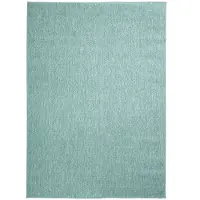 NATURL. Tapis d'extérieur | Costa Turquoise | 200x290cm | Turquoise | Rectangulaire | Tapis d'extérieur