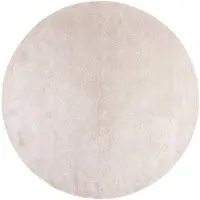 NATURL. Tapis rond lavable | Clean Crème | Ø 200cm | Crème | Rond | Tapis
