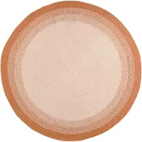 De Onlinewinkelier b.v. Volero - Tapis rond intérieur & extérieur – Florence Terra - Ø120cm