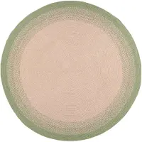 De Onlinewinkelier b.v. Volero - Tapis rond intérieur & extérieur – Florence Vert - Ø140cm